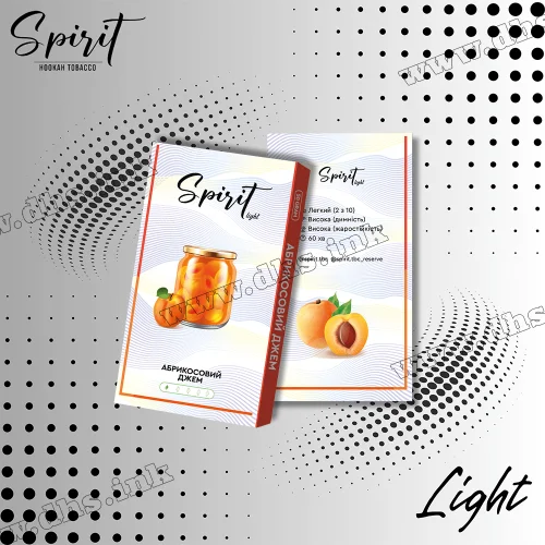 Табак Spirit (Спирит) Light - Абрикосовый Джем 50г